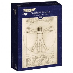 Leonardo Da Vinci - The Vitruvian Man - 1000 pz - Bluebird 60009 - box
