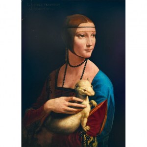 Leonardo Da Vinci - Lady with an Ermine - 1000 pz - Bluebird 60012