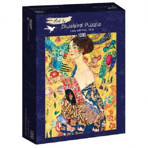 Gustave Klimt -  Lady with Fan - 1000 pz - Bluebird 60095 - box