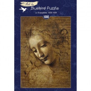 Leonardo Da Vinci - La Scapigliata - 1000 pz - Bluebird 60117 - box