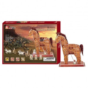 Cavallo di Troia - Puzzle 3D