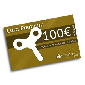 Card Premium - Ricarica 100€