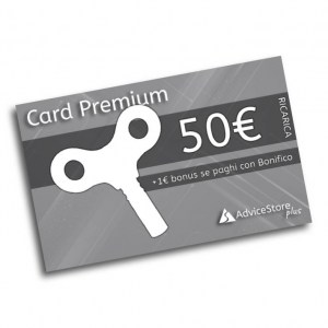 Card Premium - Ricarica 50€