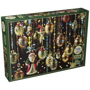 Puzzle: Addobbi natalizi - 1000 pz - Cobble Hill 80140 - box