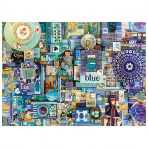 Puzzle Shelley Davies: Blue - 1000 pz - Cobble Hill 80150