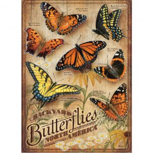 Puzzle: Farfalle del cortile - 500 pz - Cobble Hill 85006