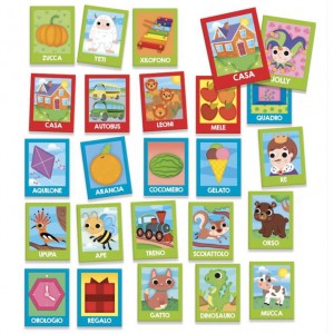 Flashcards Montessori - Prime scoperte - gioco didattico