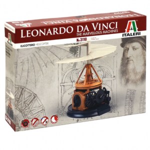 Elicottero - con movimenti meccanici - Leonardo da Vinci