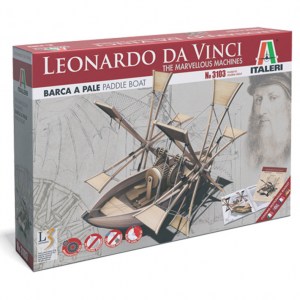 Barca a Pale - Leonardo da Vinci