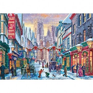 Puzzle Christmas in York - 1000 pz - Falcon 11277