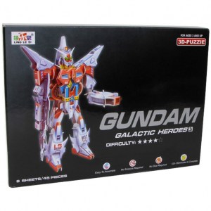 Gundam Galactic Heroes 3 - puzzle 3D