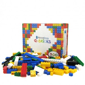 Lego compatibile Q-BRICK - Misto STD - 300 pz