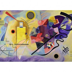 Puzzle Kandinsky: Yellow, Red, Blue - 1000 pz - Ravensburger 14848