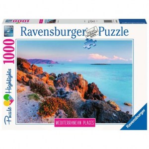 Puzzle Ramon Door: Mediterranean Greece - 1000 pz - Ravensburger 14980 - Box