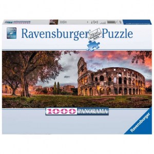 Puzzle Colosseo al tramonto - 1000 pz - Ravensburger 15077 - Box