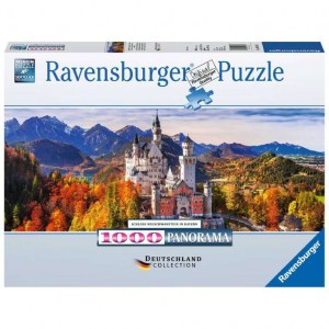 Puzzle Castello Baviera - 1000 pz - Ravensburger 15161 - Box