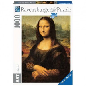 Puzzle Leonardo Da Vinci: La Gioconda - 1000 pz - Ravensburger 15296 - Box