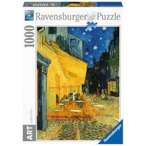 Puzzle Van Gogh: Terrazza del caffè la sera - 1000 pz - Ravensburger 15373 - Box