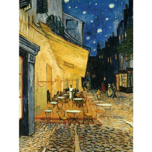 Puzzle Van Gogh: Terrazza del caffè la sera - 1000 pz - Ravensburger 15373