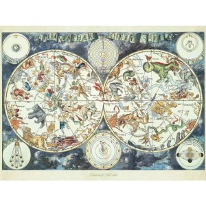 Puzzle: Mappa del mondo di animal - 1500 pz - Ravensburger 16003