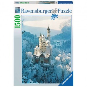 Puzzle: Neuschwanstein d'inverno - 1500 pz - Ravensburger 16219 - Box