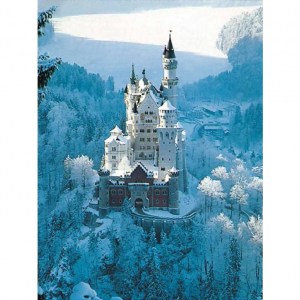 Puzzle: Neuschwanstein d'inverno - 1500 pz - Ravensburger 16219