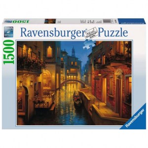 Puzzle Eugene Lushpin: Canale Veneziano - 1500 pz - Ravensburger 16308 - Box