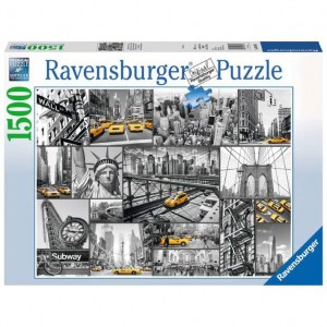 Puzzle: Macchie di colore a New York - 1500 pz - Ravensburger 16354 - Box