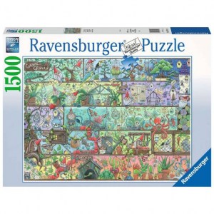 Puzzle Zoe Sadler : Gnomo a scaffale - 1500 pz - Ravensburger 16712 - Box
