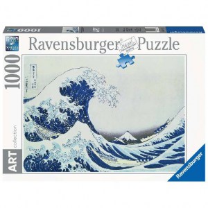 Puzzle Hokusai: La grande onda di Kanagawa - 1000 pz - Ravensburger 16722