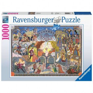 Puzzle Peter Church: Romeo & Giulietta - 1000 pz - Ravensburger 16808 - Box