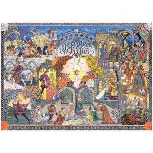Puzzle Peter Church: Romeo & Giulietta - 1000 pz - Ravensburger 16808