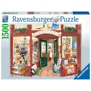 Puzzle Elisa Della Piana: Libreria di Word Smith - 1500 pz - Ravensburger 16821 - Box
