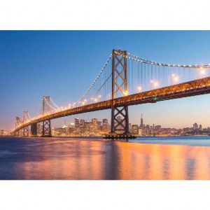 Puzzle Stefan Hefele: Ponte della Baia di San Francisco - 1000 pz - Ravensburger 14083