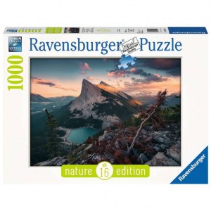 Puzzle Stefan Hefele: Tramonto in Montagna - 1000 pz - Ravensburger 15011 - Box
