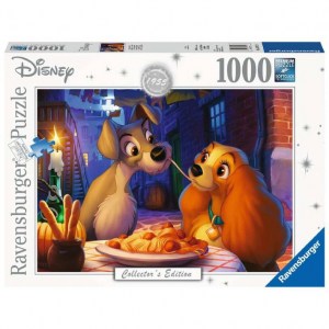 Puzzle Disney Classici: Lilli e il Vagabondo - 1000 pz - Ravensburger 13972 - Box