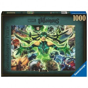 Puzzle Villainous Marvel: Hela - 1000 pz - Ravensburger 16903 - Box