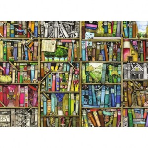 Puzzle Colin Thompson: La biblioteca bizzarra - 1000 pz - Ravensburger 19137