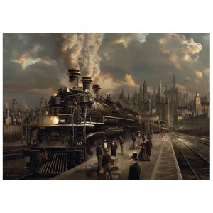 Puzzle Lokomotive - Locomotiva - 1000 pz - Schmidt 58206