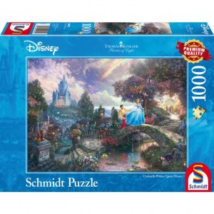 Puzzle Thomas Kinkade: Disney Cenerentola - 1000 pz - Schmidt 59472 - Box