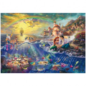 Puzzle Thomas Kinkade: Disney La Sirenetta - 1000 pz - Schmidt 59479
