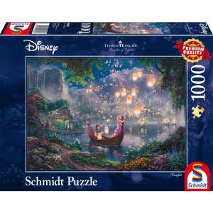 Puzzle Thomas Kinkade: Disney Rapunzel - 1000 pz - Schmidt 59480 - Box
