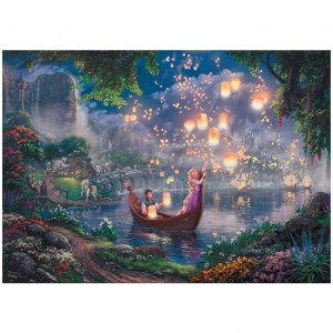 Puzzle Thomas Kinkade: Disney Rapunzel - 1000 pz - Schmidt 59480