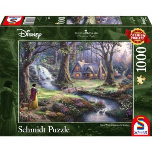 Puzzle Thomas Kinkade: Disney Biancaneve - 1000 pz - Schmidt 59485 - Box