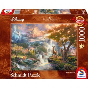 Puzzle Thomas Kinkade: Disney Bambi - 1000 pz - Schmidt 59486 - Box