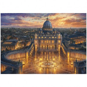 Puzzle Thomas Kinkade: Vaticano - 1000 pz - Schmidt 59628