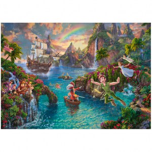 Puzzle Thomas Kinkade: Disney Peter Pan - 1000 pz - Schmidt 59625