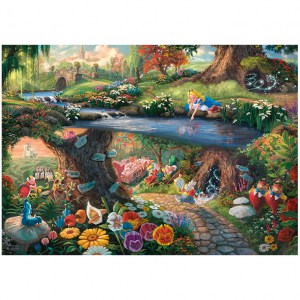 Puzzle T. Kinkade: Disney Alice nel paese delle meraviglie - 1000 pz - Schmidt 59636