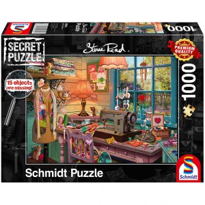 Puzzle Steve Read: In the sewing room - 1000 pz - Schmidt 59654 - Scatola