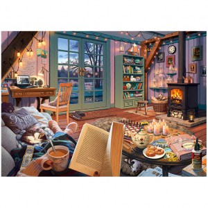 Puzzle Steve Read: At the holiday home - 1000 pz - Schmidt 59655